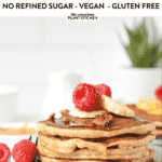 Banana Protein Pancakes vegan 4 ingredients