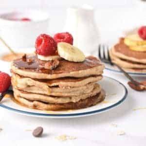 Banana Protein Pancakes (No Eggs, 6g Protein)