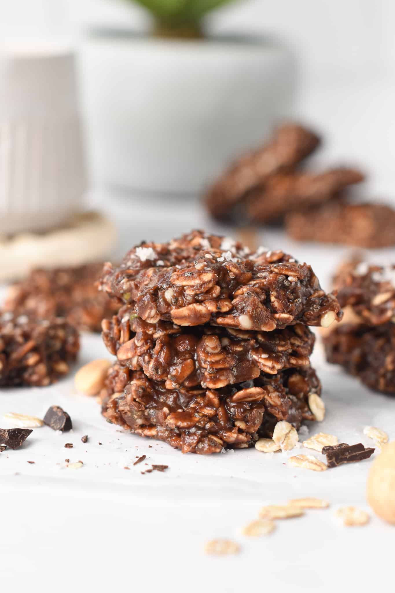 No Bake Protein Cookies