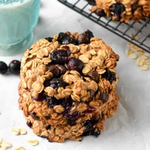 Blueberry Oatmeal Cookies