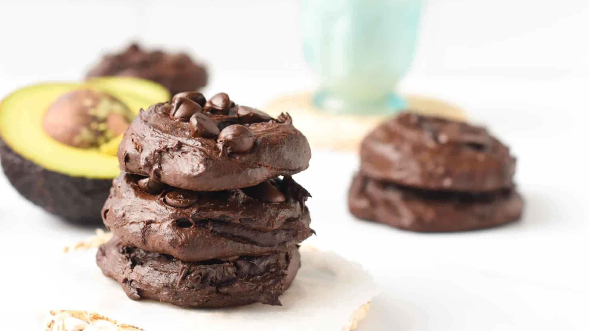 Chocolate Avocado Cookies