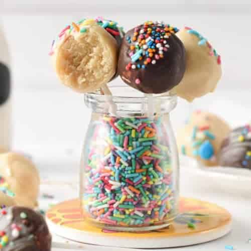 Healthy Cake Pops (No-Bake, Oil-Free, Vegan)