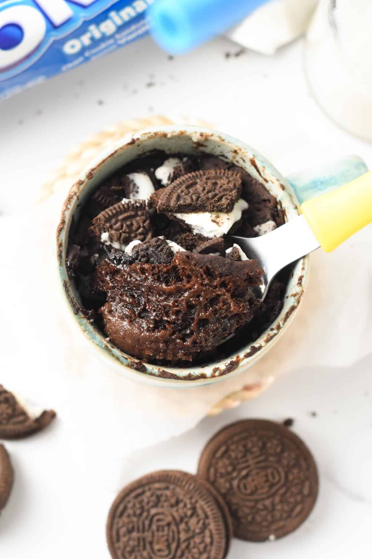 Oreo Mug Cake