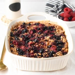 Vegan Baked Oatmeal