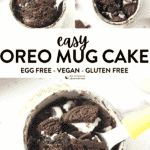 Vegan Oreo Mug Cake