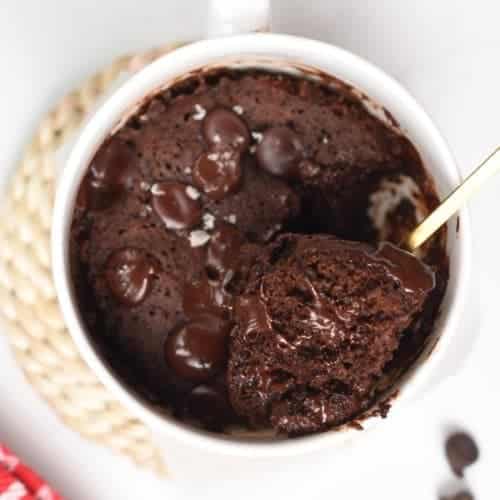 Healthy Mug Cake (100 Calories, No Sugar)