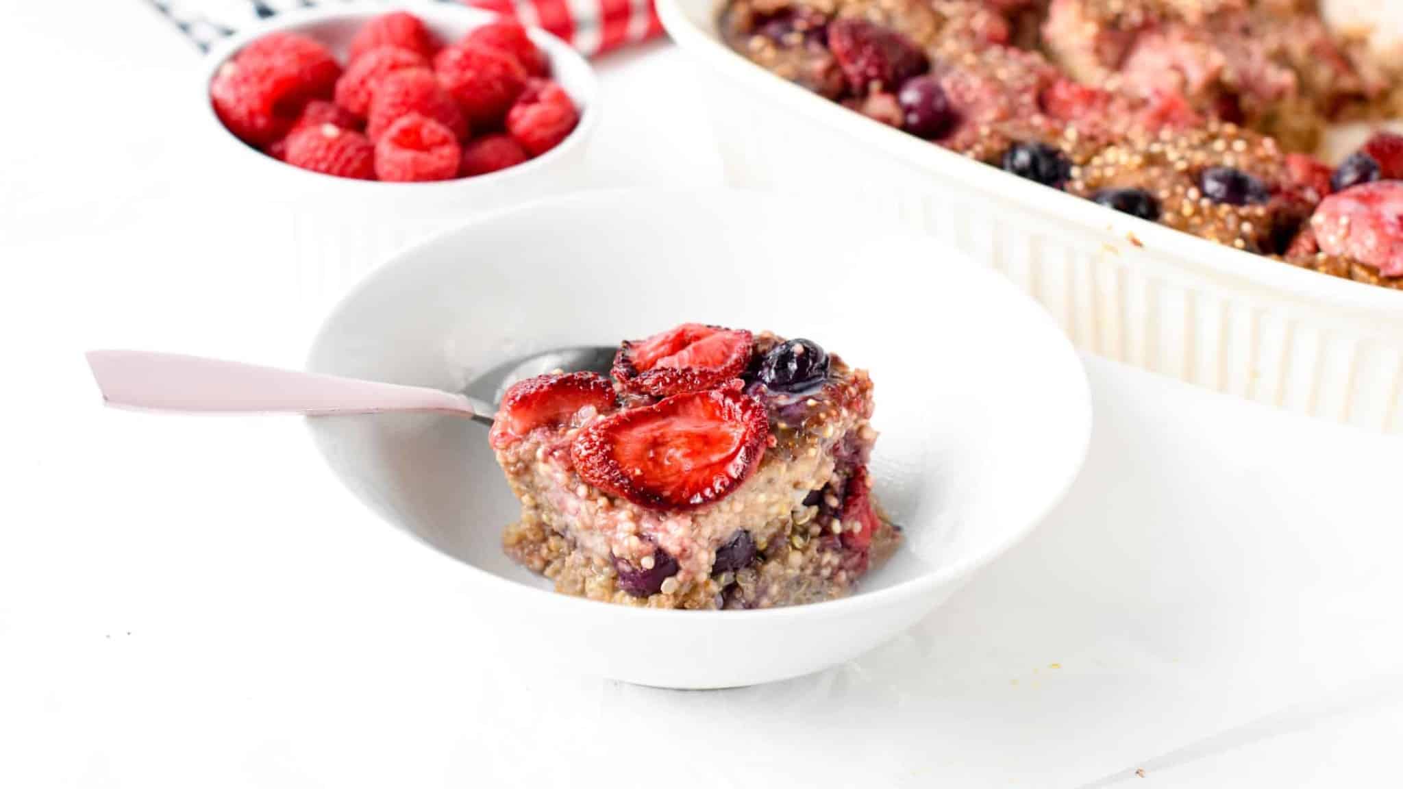 Quinoa Breakfast Bake