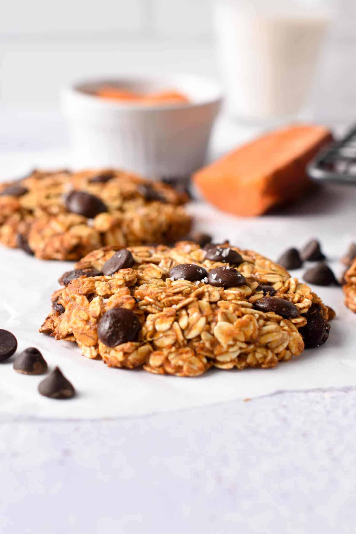 Sweet Potato Oatmeal Cookies