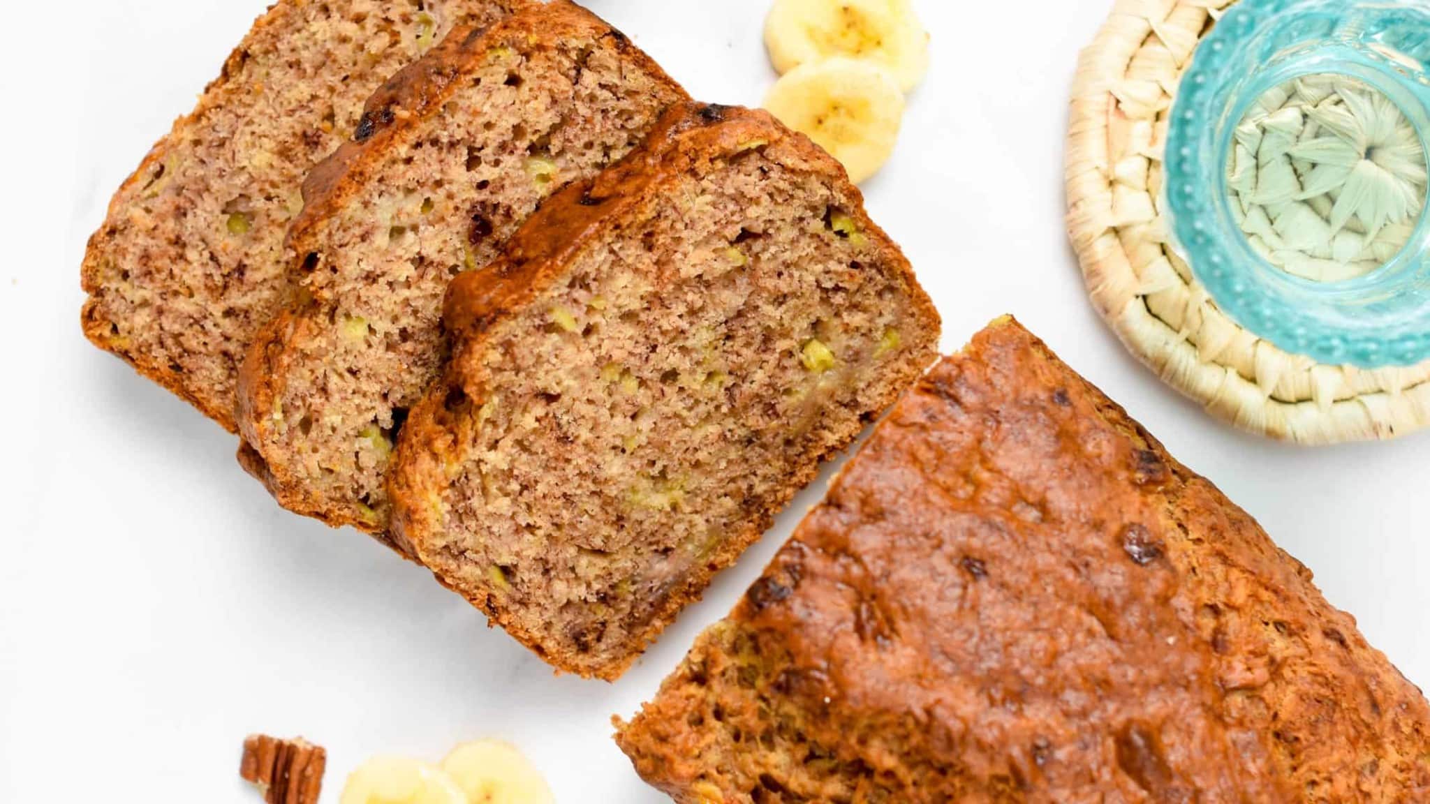 Banana Bread without a Loaf Pan - Elle & Pear