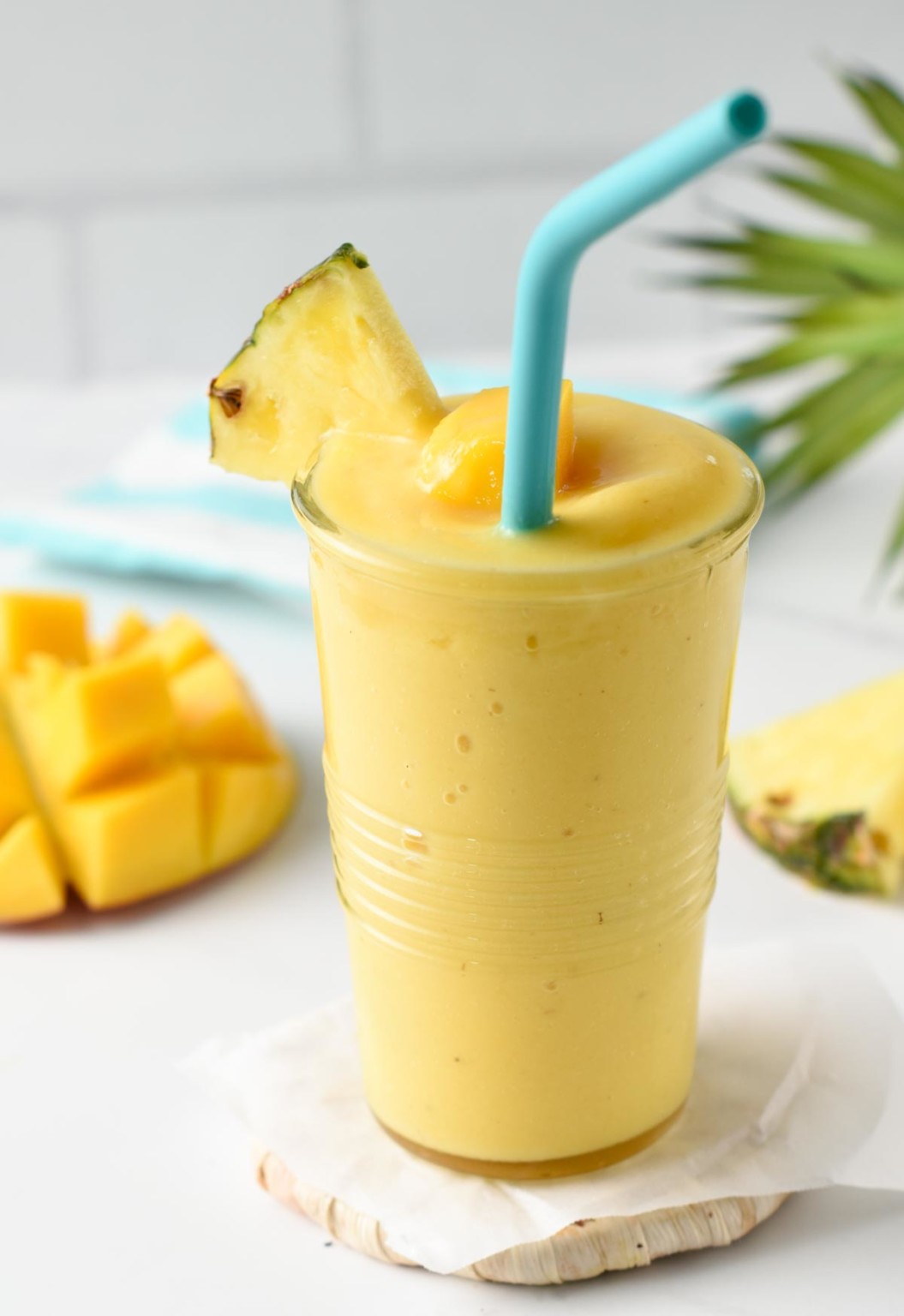Mango Pineapple Smoothie - The Conscious Plant Kitchen