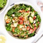 quinoa spinach salad
