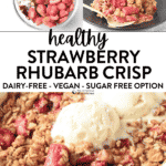 Strawberry Rhubarb Crisp