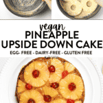 Vegan Pineapple Upside Down Cake