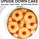 Vegan Pineapple Upside Down Cake