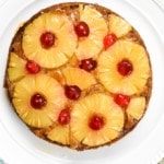 Vegan Pineapple Upside Down Cake