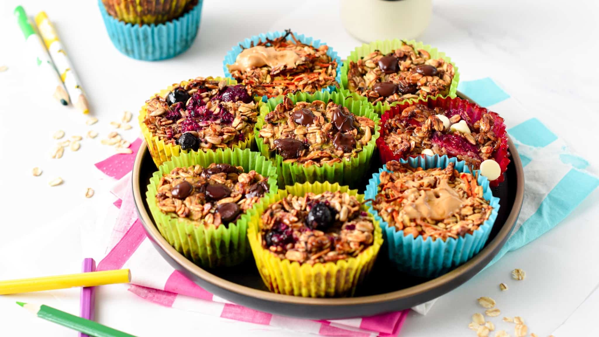 Baked Oatmeal Cups 