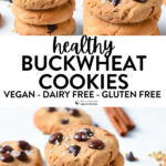 Buckwheat flour cookies