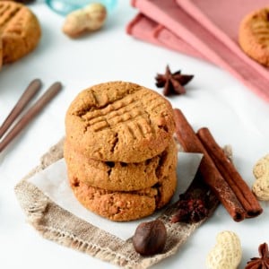 Peanut Butter Pumpkin Cookies