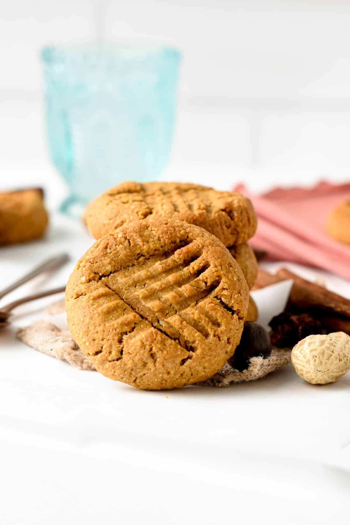 Peanut Butter Pumpkin Cookies