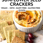 Sunflower Seed Crackers
