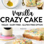 Vanilla Wacky Cake