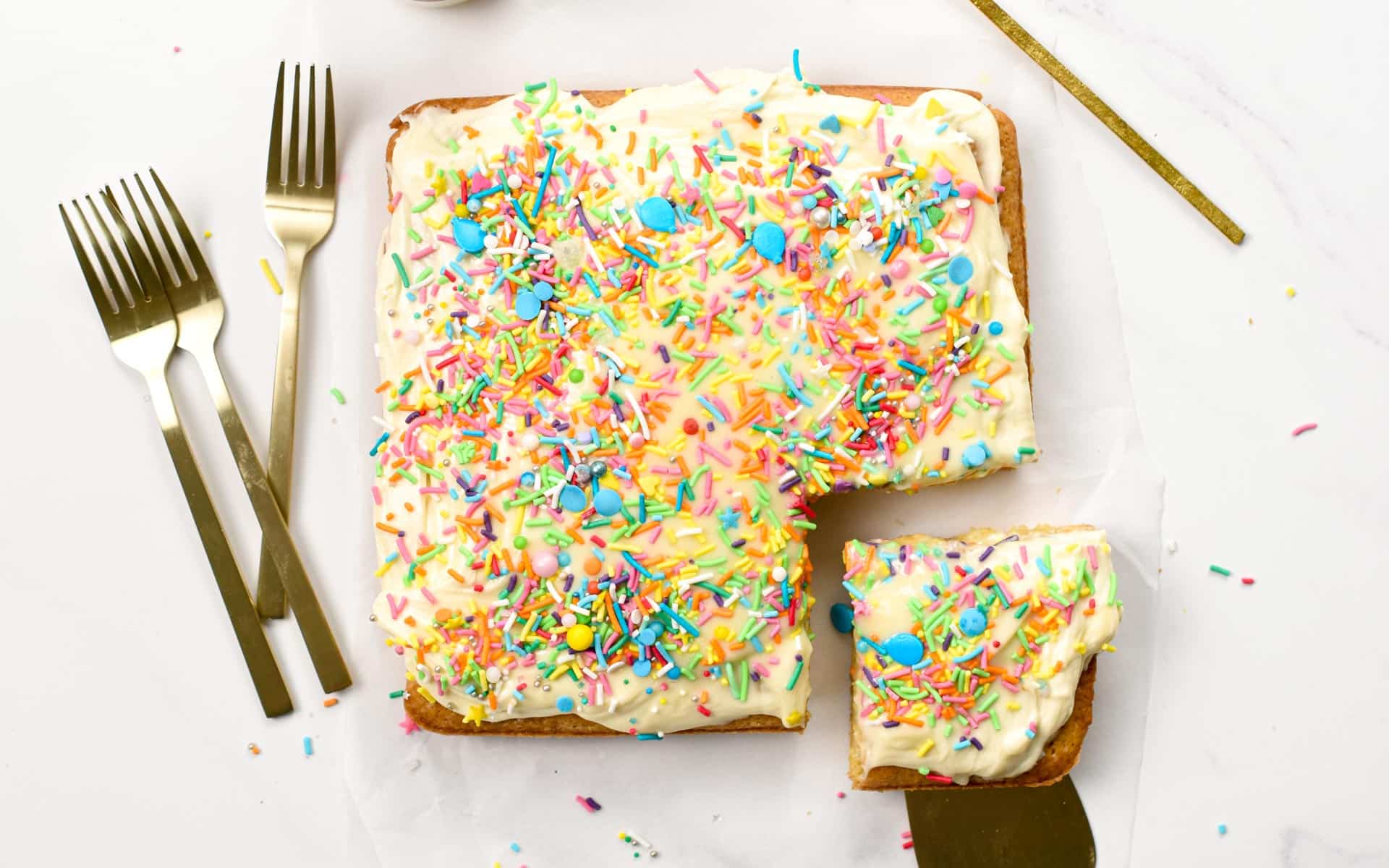 Vanilla Wacky Cake