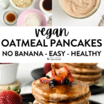 Vegan Oatmeal Pancakes