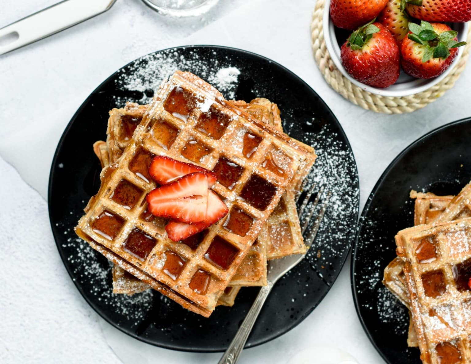 Buckwheat Waffles - The Conscious Plant Kitchen