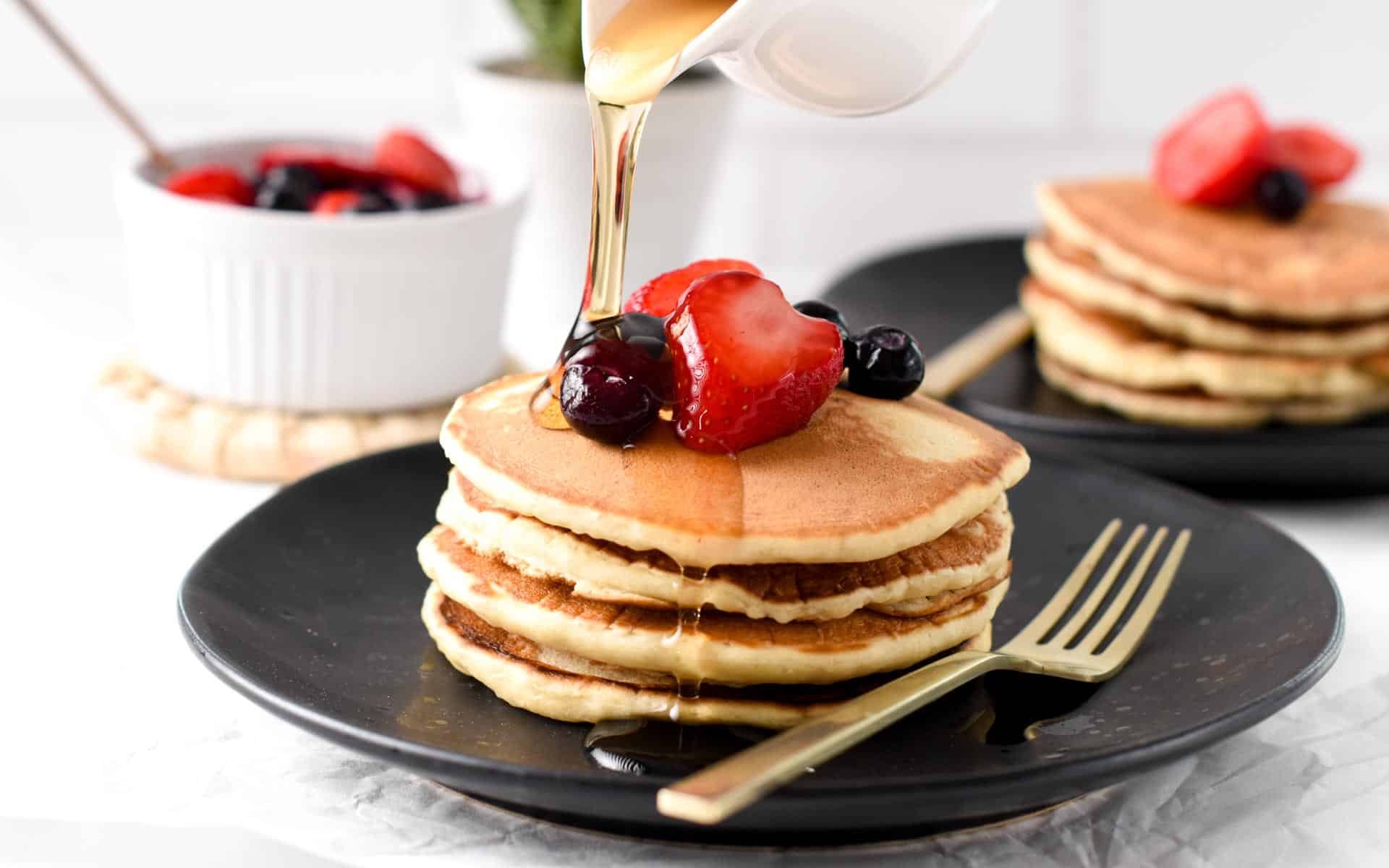 Low-Calorie Pancakes (51kcal, Egg-Free, Dairy-Free)