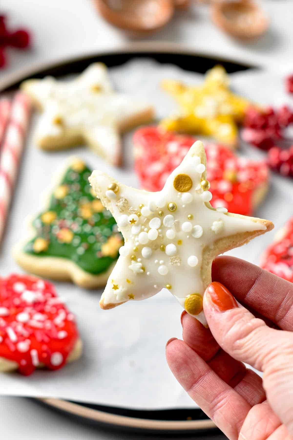 Vegan Sugar Cookies