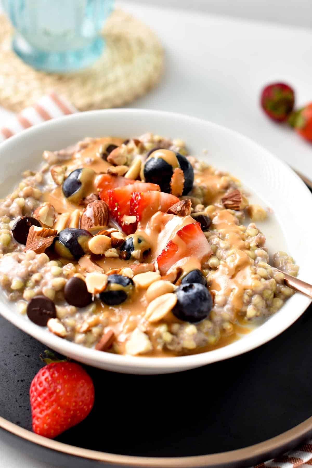 Buckwheat Porridge (17g Plant-Based Proteins) - The Conscious Plant Kitchen