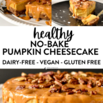 Vegan Pumpkin Cheesecake