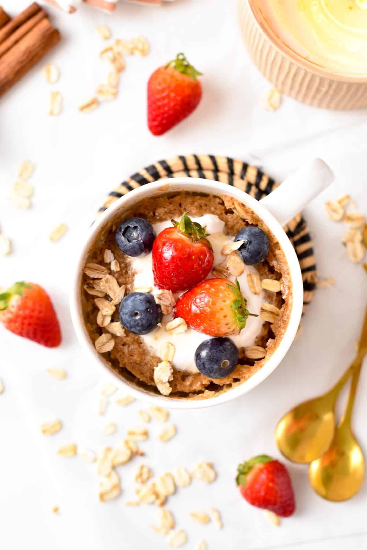 Oatmeal Mug Cake