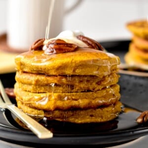 Pumpkin Oatmeal Pancakes