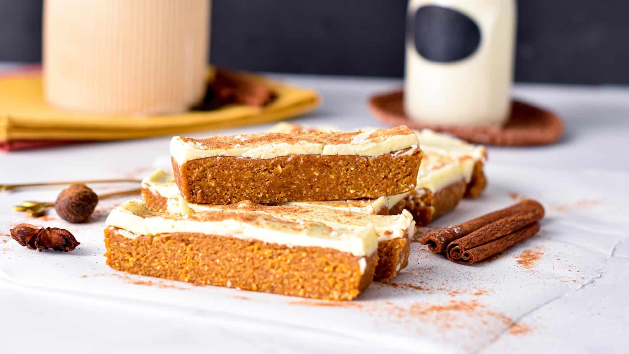 Pumpkin Protein Bars