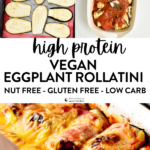 Vegan Eggplant Rollatini