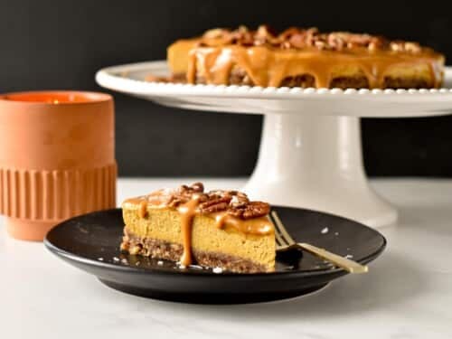 Vegan Pumpkin Cheesecake