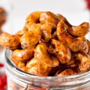 Candied Cashews (Vegan, Egg-Free)