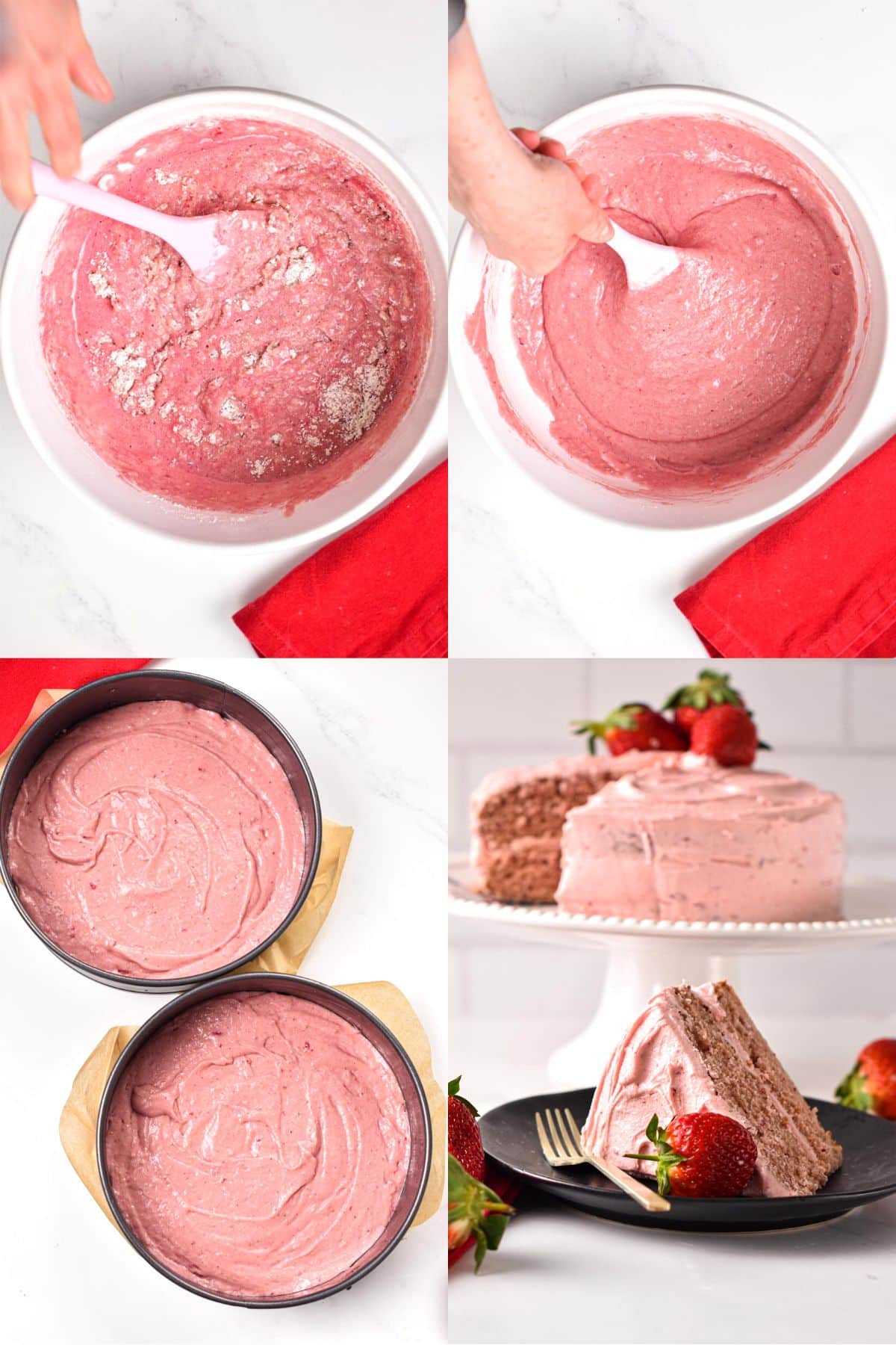 How to make Vegan Strawberry Cake