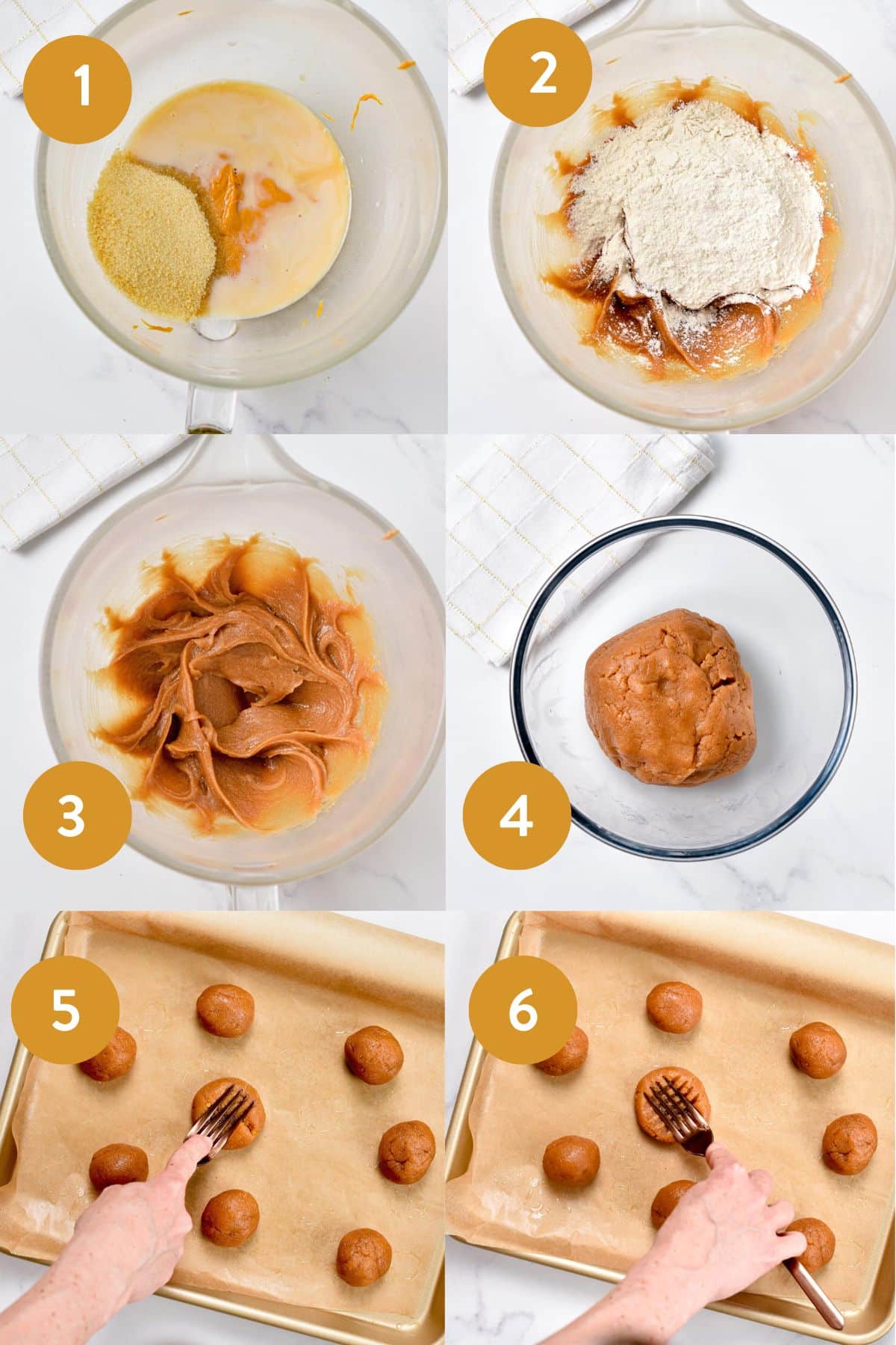How to make Vegan Peanut Butter Cookies