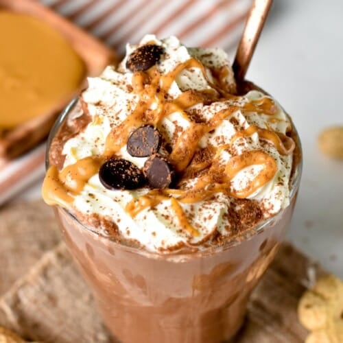 Peanut Butter Hot Chocolate