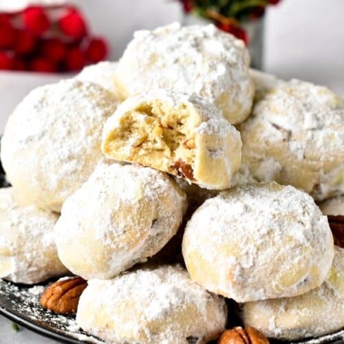 Pecan Snowball Cookies