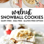 Walnut Snowball Cookies