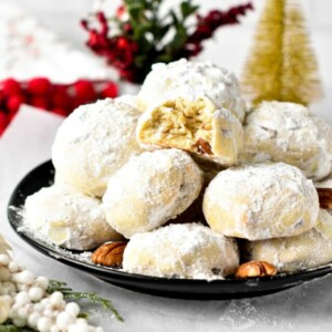 Pecan Snowball Cookies (Vegan)