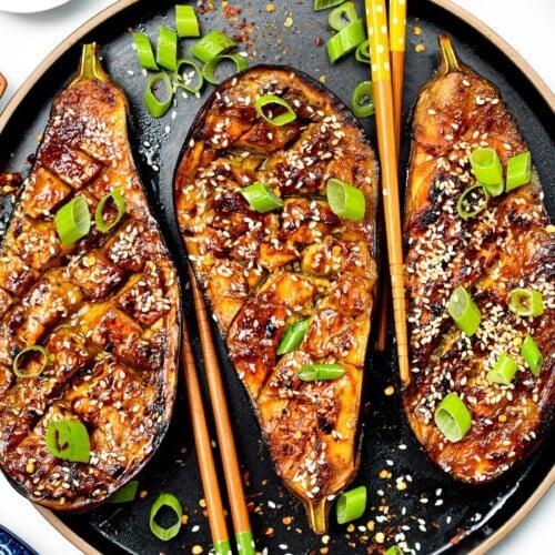 Miso Glazed Eggplant