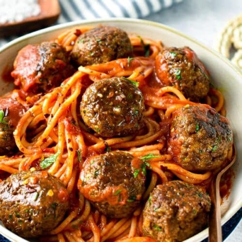 TVP Meatballs (High-Protein Vegan Meatballs)