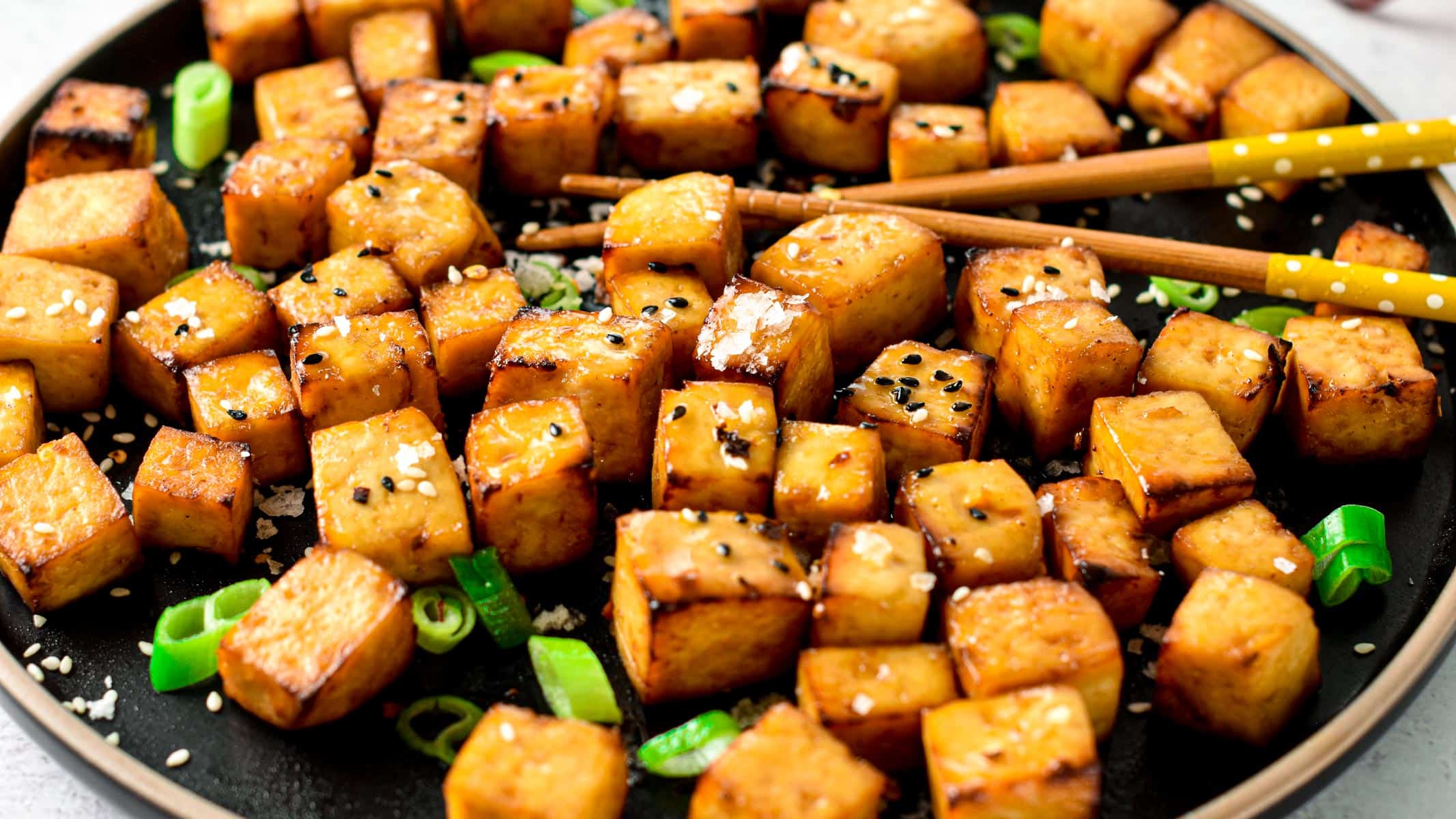  This Tofu Marinade is the most easy marinade to add tofu a real deep flavor and turn any tofu recipes into a delicious meal. Plus, this marinade take 5 minutes to whip and it's naturally gluten-free, dairy-free and vegan.