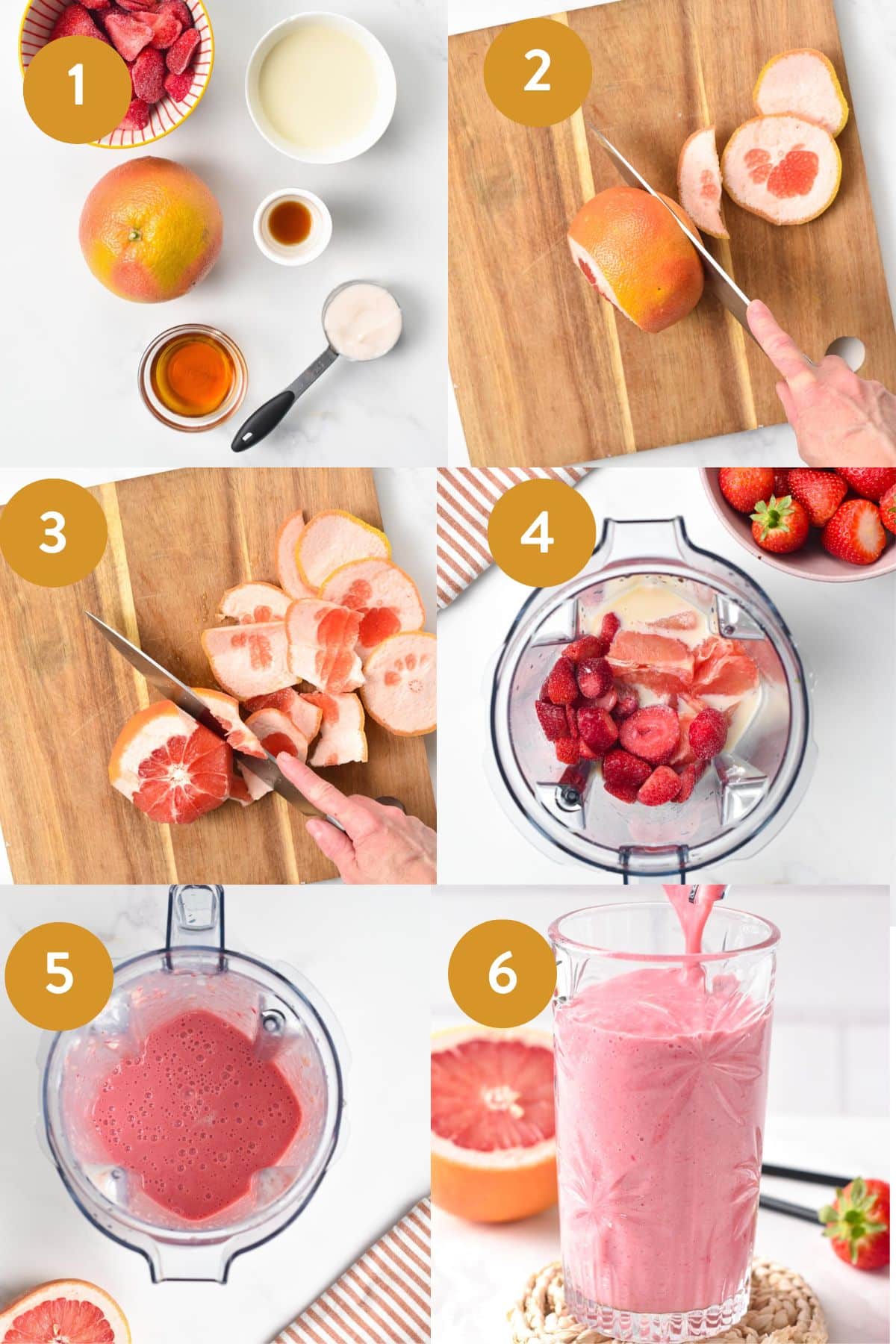 How to make Grapefruit Smoothie