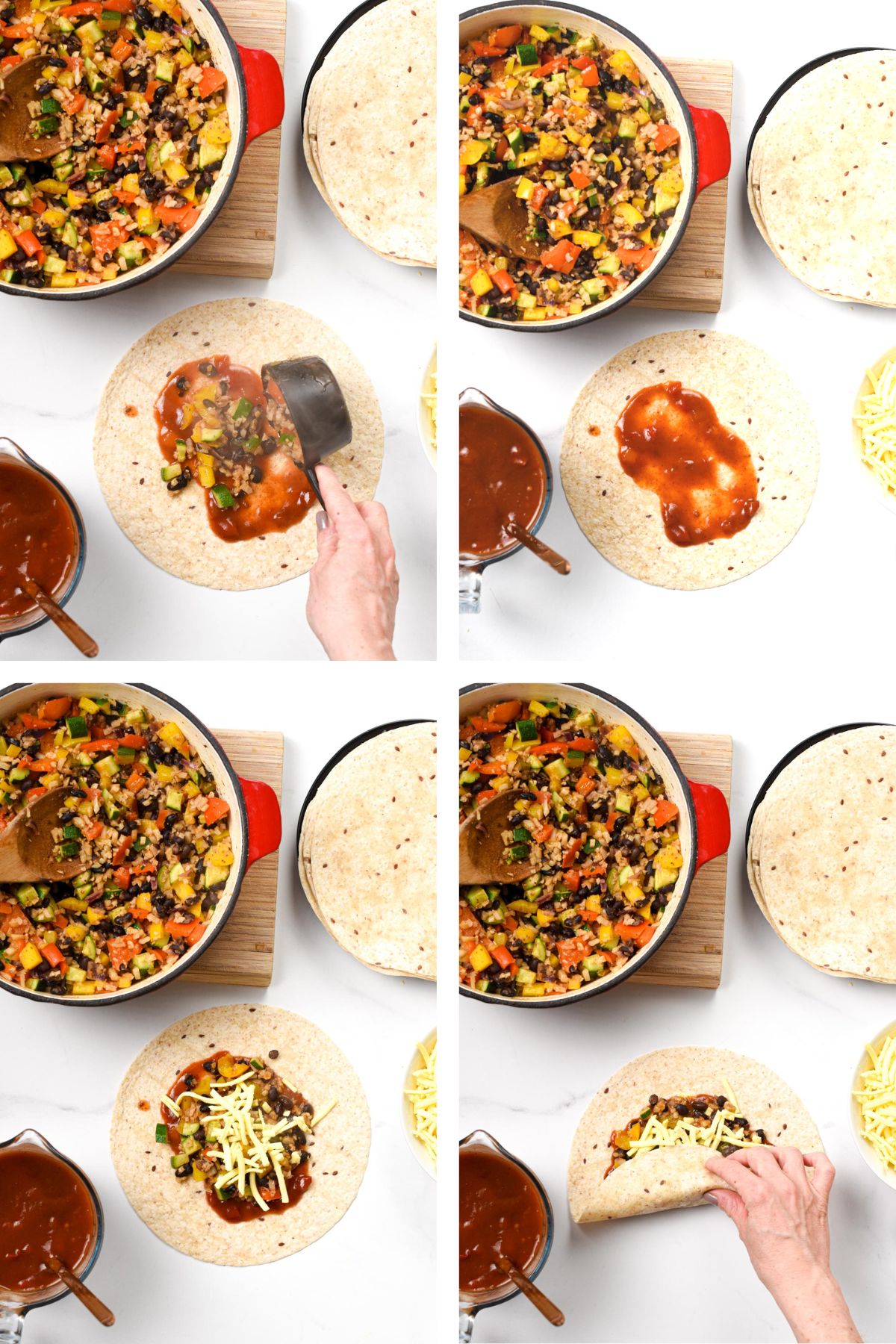 How to make Vegan Enchiladas