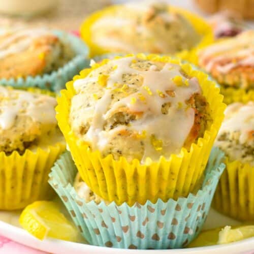 Lemon Poppy Seed Muffins (Vegan)